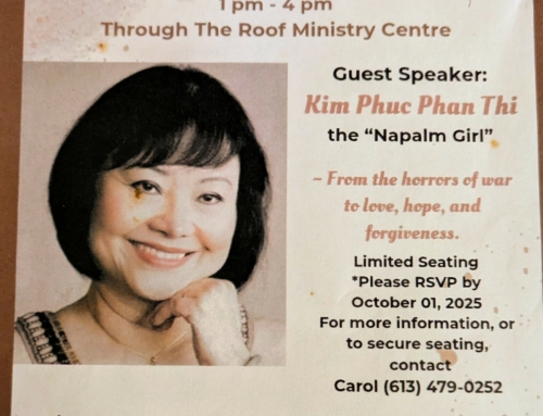 LADIES TEA November 01, 2025 1pm-4pm  For more info. call Carol (613) 479-0252