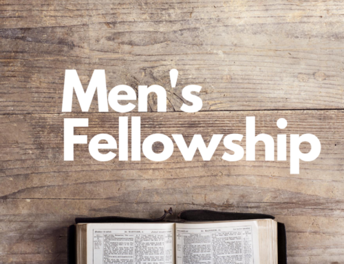 Men’s Fellowship every third Saturday of the month at 10:00am. This month it will be held Saturday Oct. 17th 10:00 a.m.